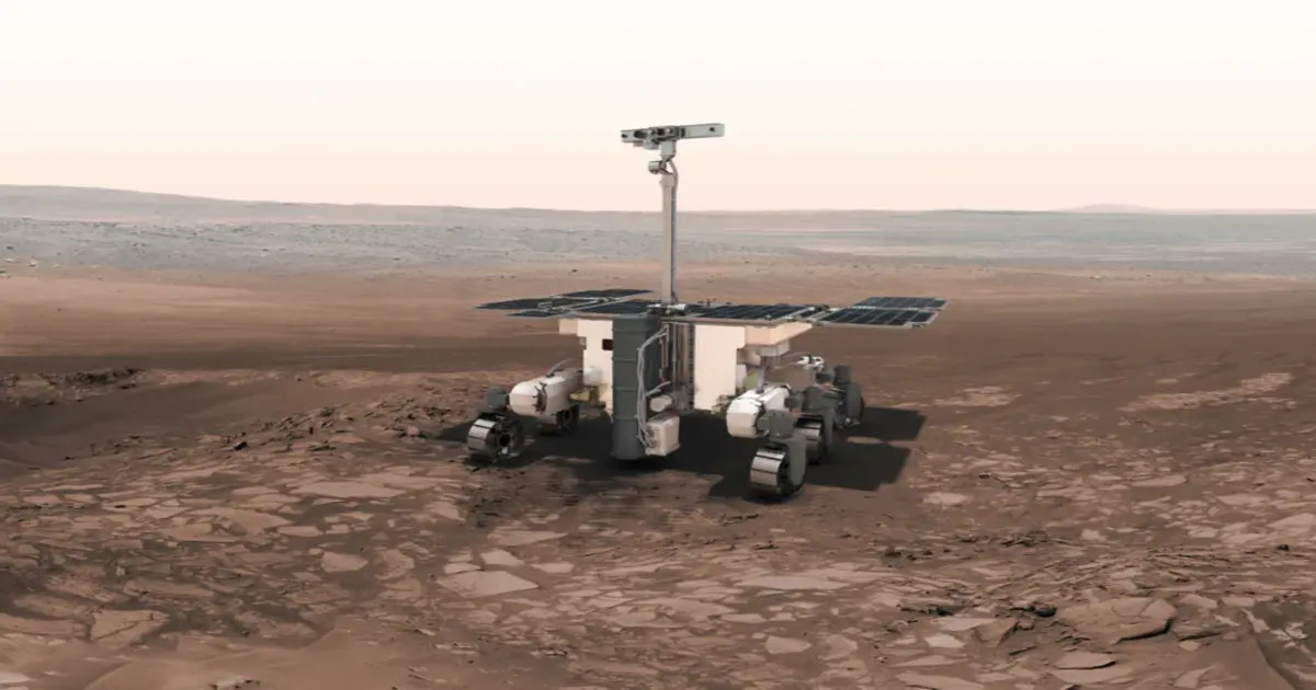 NASA hjælper med at opsende den europæiske rover Rosalind Franklin