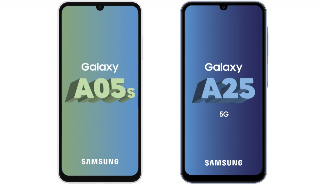 Samsung har afsløret Galaxy A25 og Galaxy A05s og One UI 6.0 og One UI Core smartphones i Europa