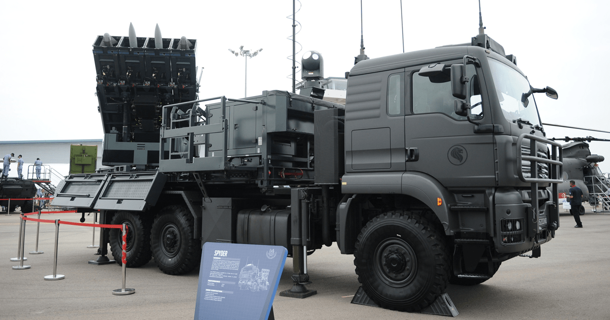 SPYDER: Innovativt luftværnsmissilsystem er allerede i aktion