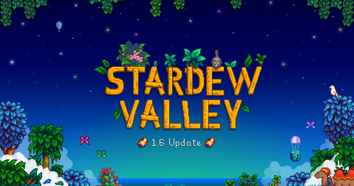 Stardew Valley får stor 1.6-opdatering og introducerer ny onlinetop på Steam