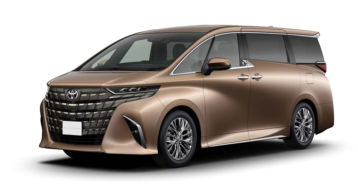 Toyota slipper Alphard PHEV løs: En ny æra for luksuriøse hybridvarebiler