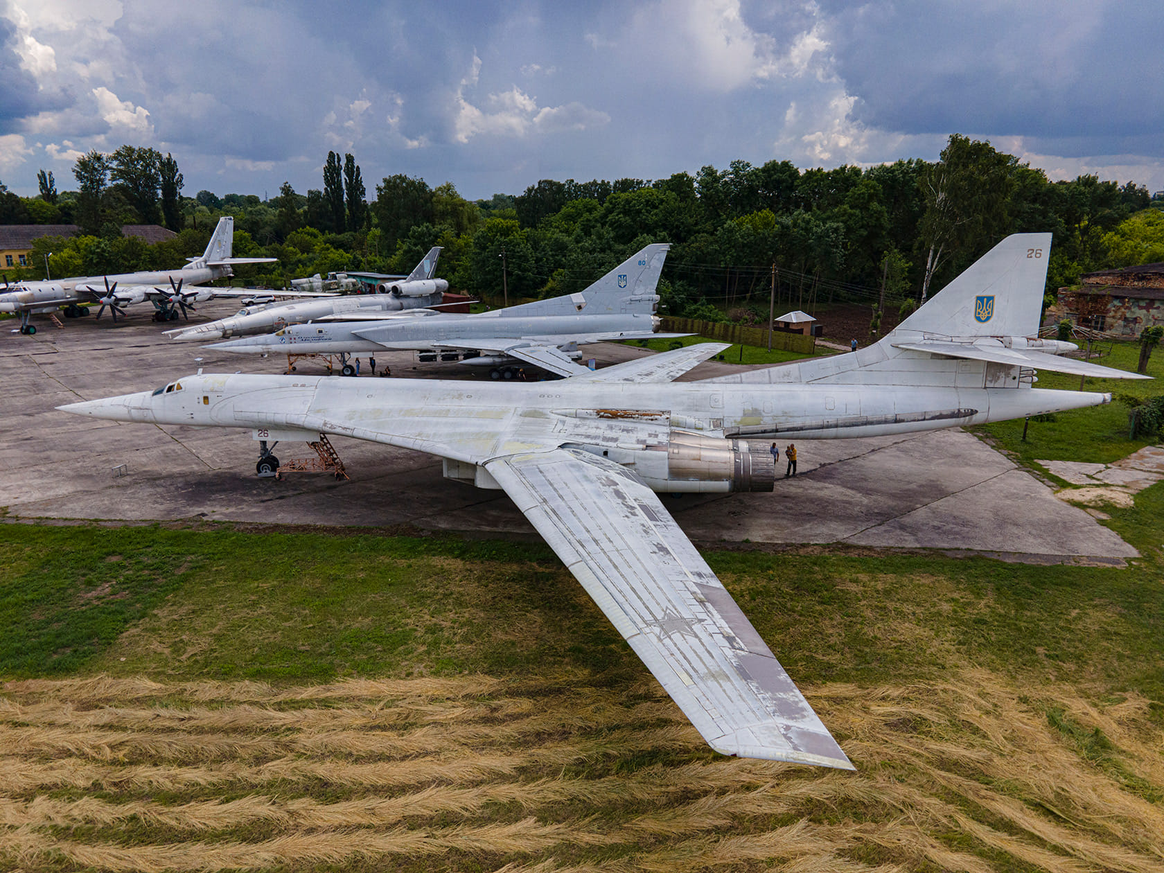 Russerne bruger Tu-160 strategiske bombefly mod Ukraine, som Ukraine overgav til Rusland i 1999.