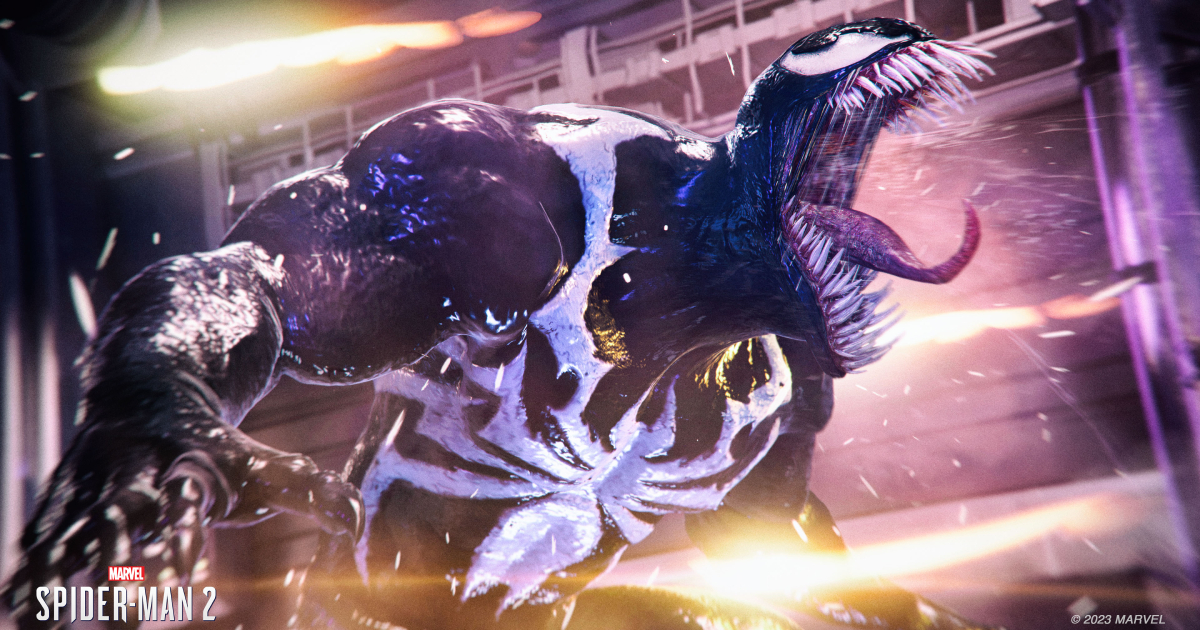 Insomniac brugte kun 10% af Venoms indspillede replikker i Marvel's Spider-Man 2