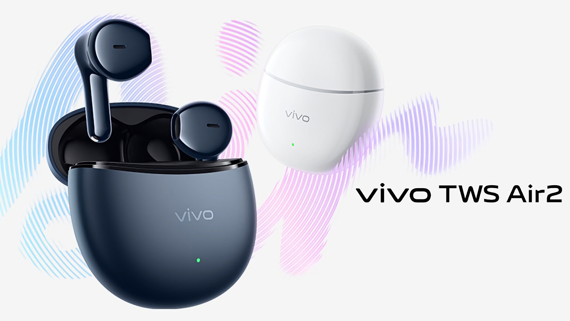 vivo TWS Air 2: 14,2 mm højttalerenheder, Bluetooth 5.3 og op til 30 timers batterilevetid for $18