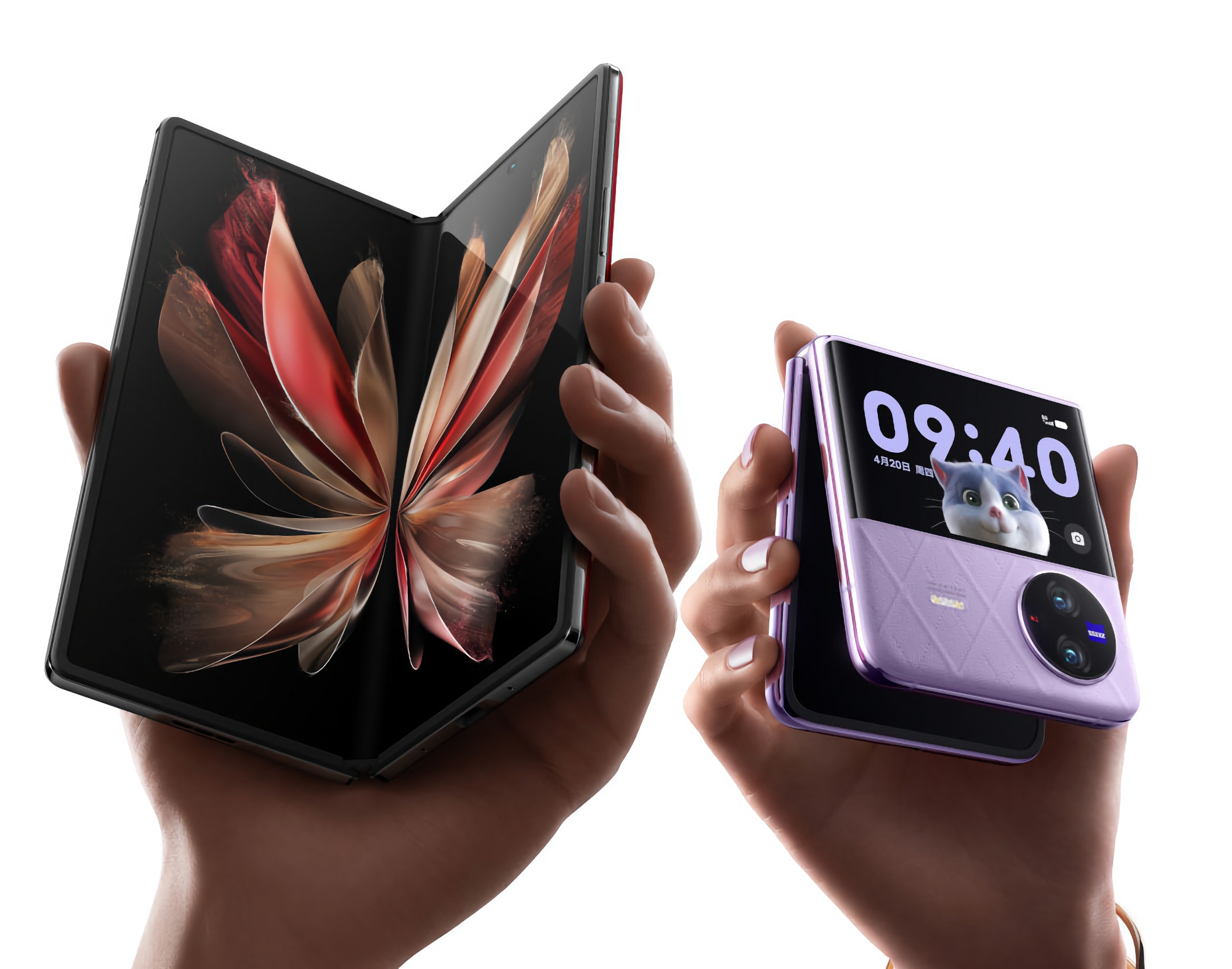 vivo X Fold 3, vivo X Fold 3 Pro og vivo X Flip 2: vivo lancerer tre foldbare smartphones i 2024