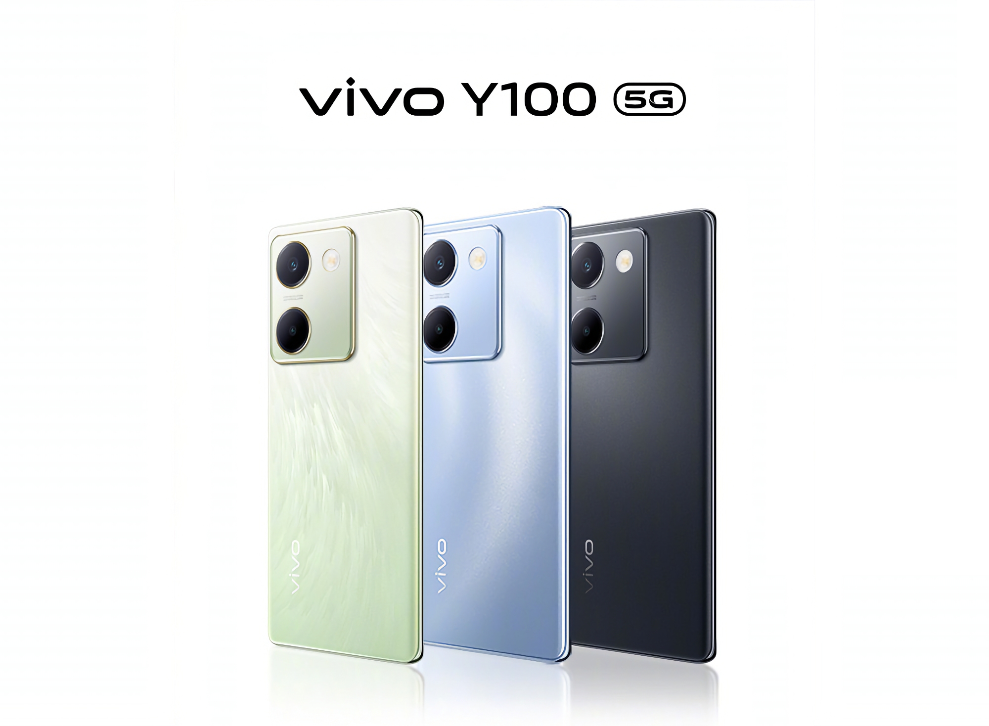vivo Y100 5G: 120Hz OLED-skærm, Snapdragon 695-chip, 5000mAh-batteri og op til 12GB RAM