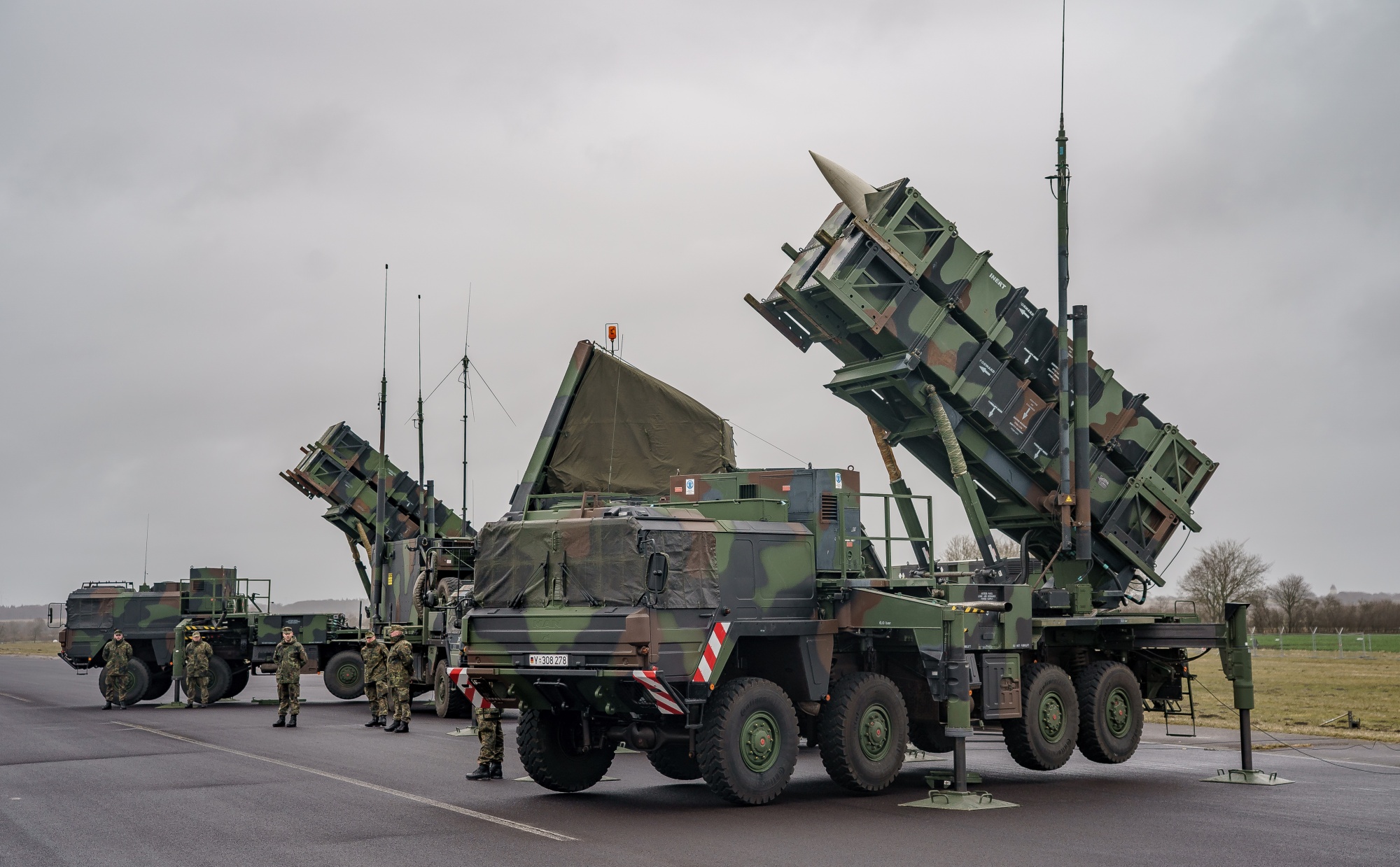 Warszawa beskyttet af missilforsvarssystem for første gang i historien - Polen opstiller Patriot jord-til-luft-missilsystemer