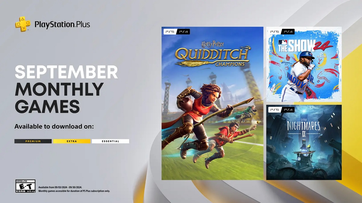 Sony har løftet sløret for et udvalg af september-spil til PlayStation Plus-abonnenter, herunder Harry Potter: Quidditch Champions