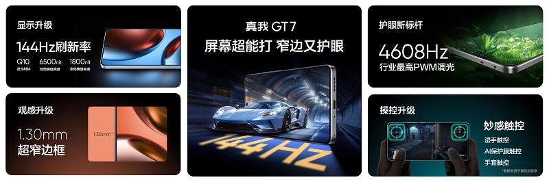 Realme GT7 smartphone in perspective 2