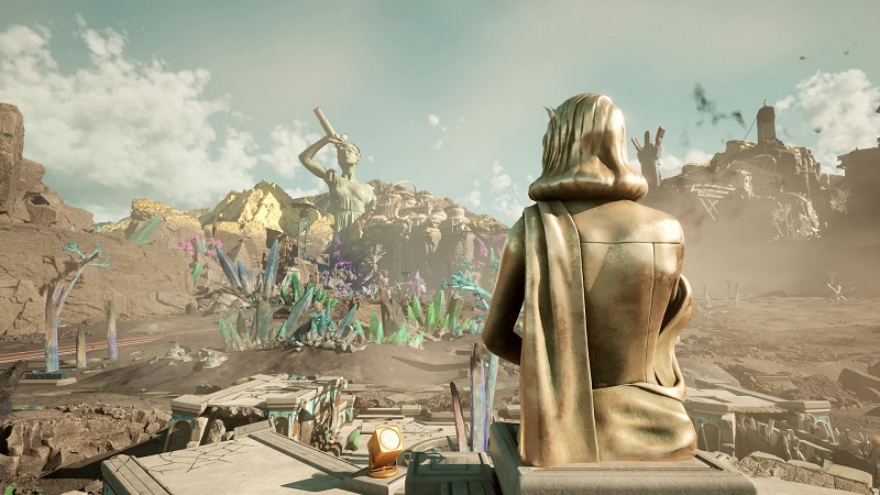 The location scenery in The Outer Worlds 2