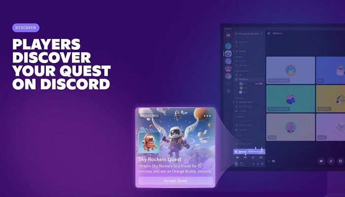 Discord-tjenesten vil se reklamer i denne uge, hvor platformen introducerer en 'Sponsoreret Quest'-mulighed-2