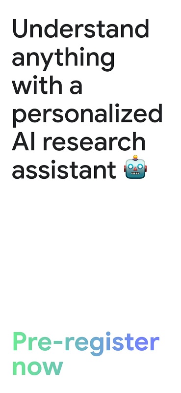 NotebookLM applikation