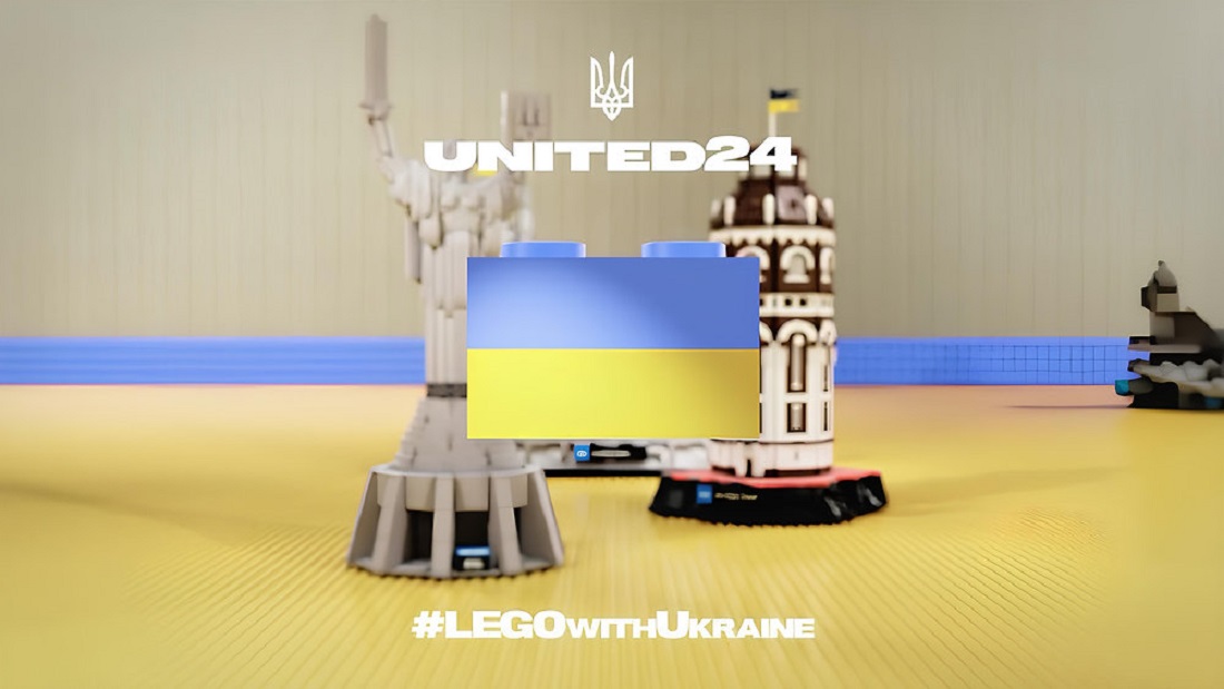 Lego Creators præsenterede sammen med United24-platformen eksklusive sæt dedikeret til de vigtigste arkitektoniske monumenter i Ukraine