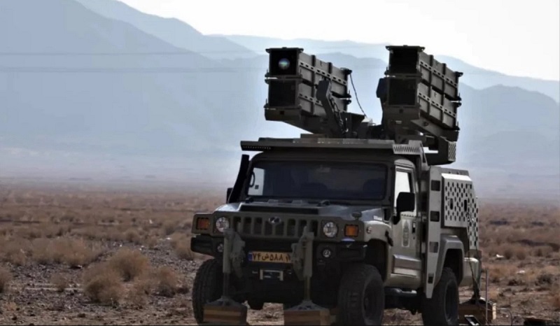 Tondar-luftforsvarssystem i en militærøvelse