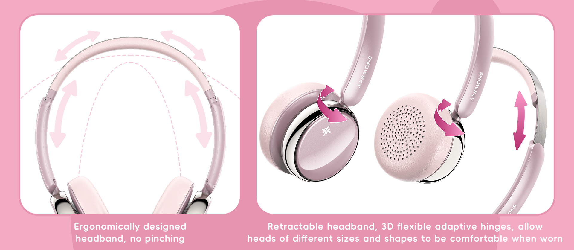 Et topview af Fiio Anytime hovedtelefonerne