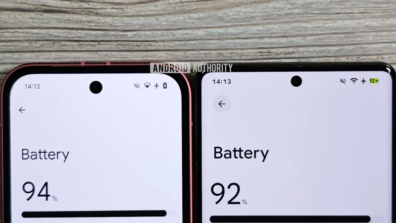 Updated Android interface with new indicators