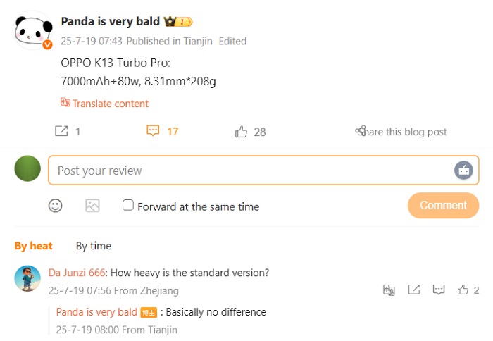OPPO K13 Turbo Smartphone
