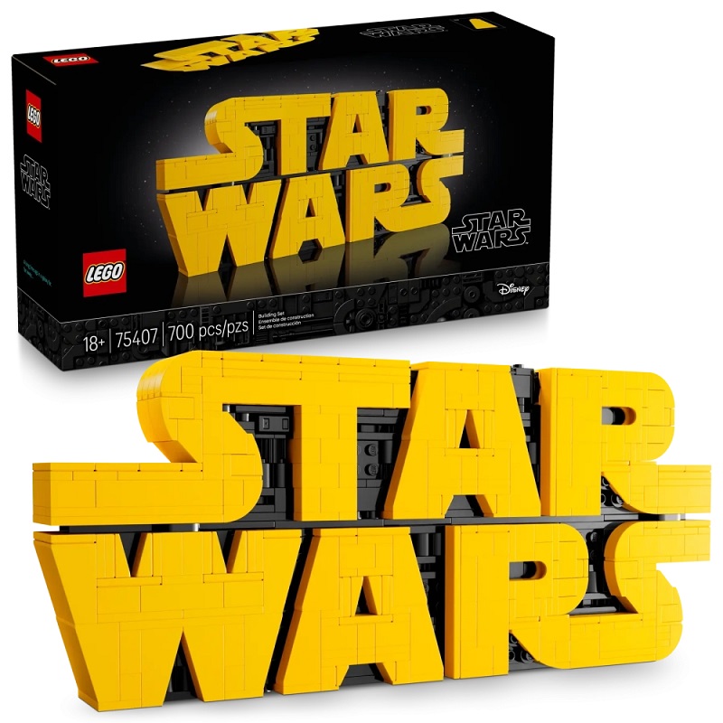 Lego Brick-Built Star Wars Logo Constructor