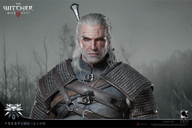 Figuren af Geralt fra The Witcher