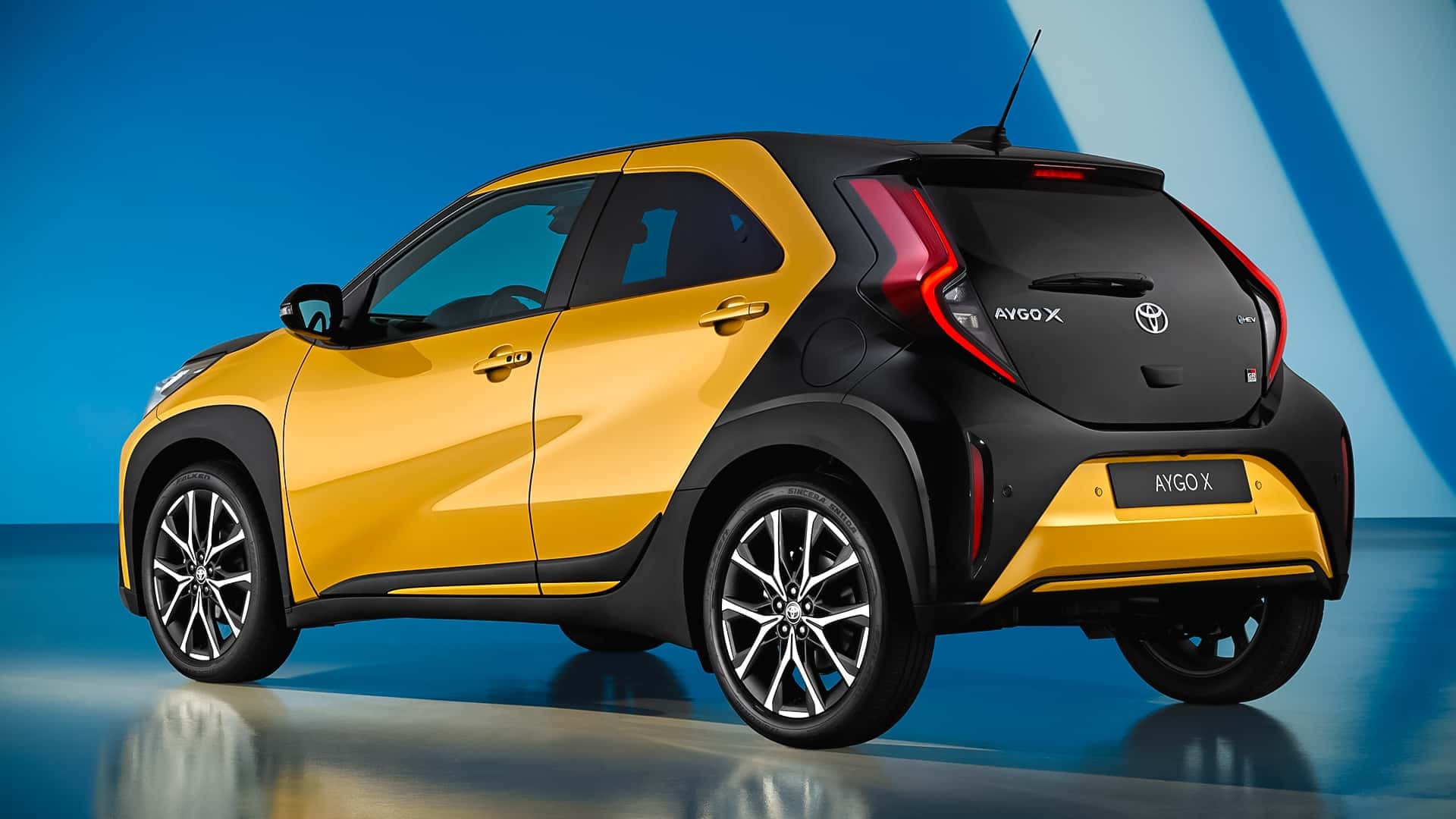 Toyota Aygo X - Sporty interiørdesign