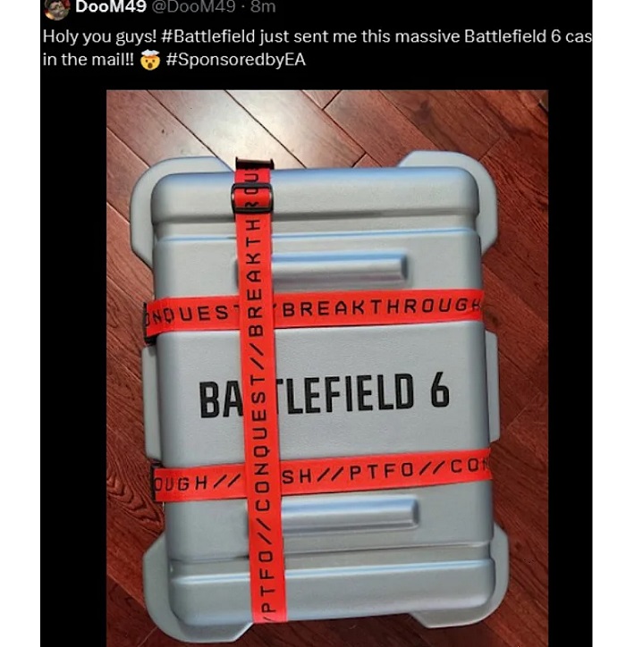 Battlefield case from Electronic Arts