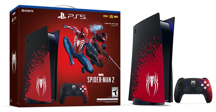 Forudbestillingerne er begyndt på den begrænsede PlayStation 5-version af Marvel's Spider-Man 2. Prisen på den eksklusive konsol i USA og Europa er også blevet afsløret.-2