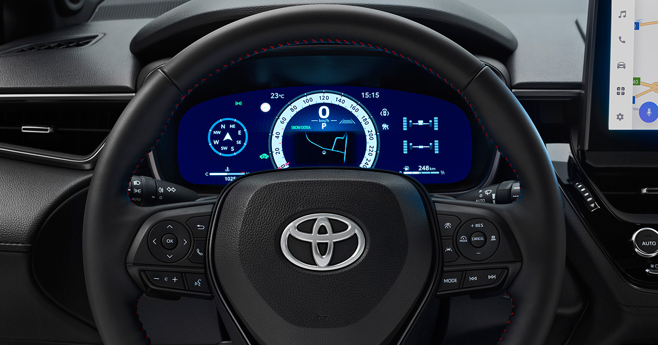 Unik Toyota Corolla Cross GR Sport grill