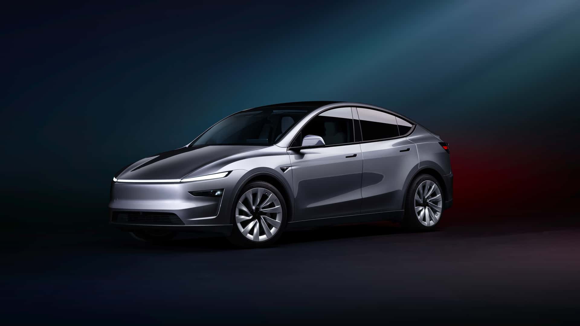 Den opdaterede Tesla Model Y Juniper crossover - generel visning