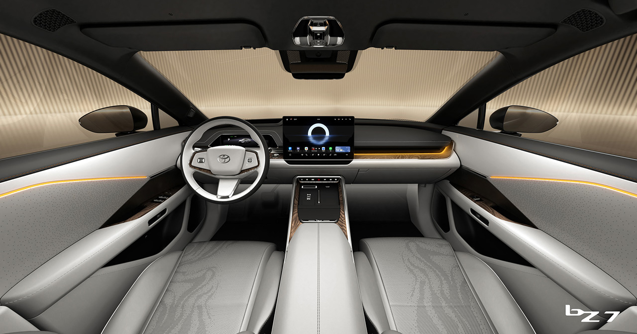 Toyota bZ7 interiør