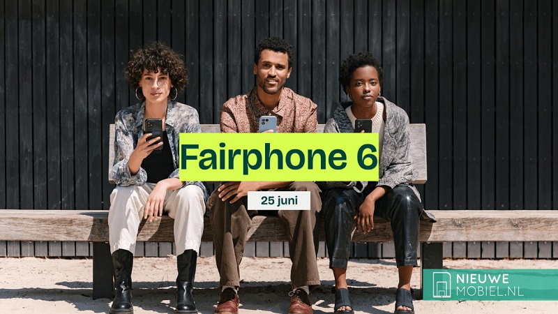 Fairphone 6 forventes den 25. juni 2025