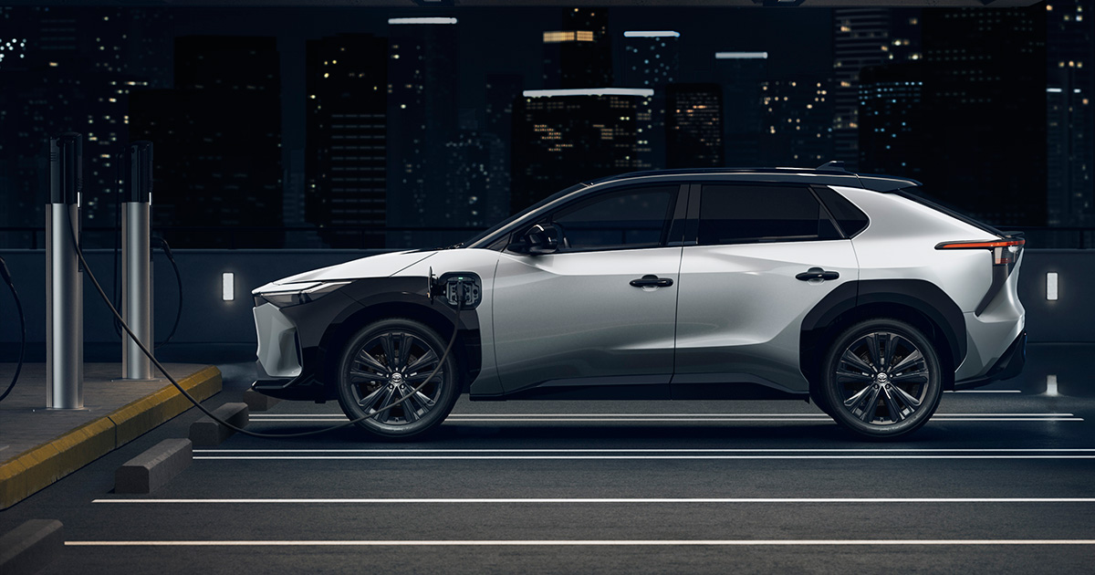 2025 Toyota bZ4X Nightshade Edition - Wind Chill Pearl - Interiør