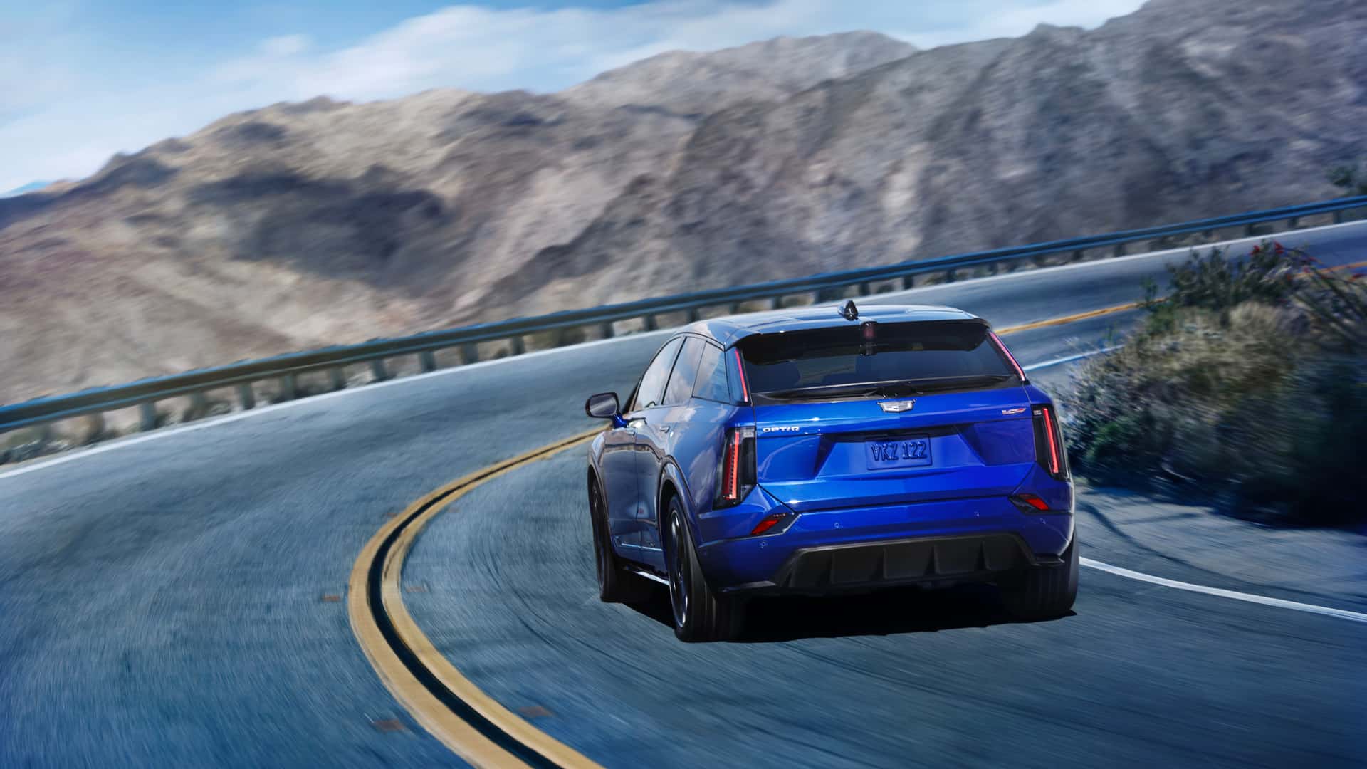 2026 Cadillac Optiq V rear.