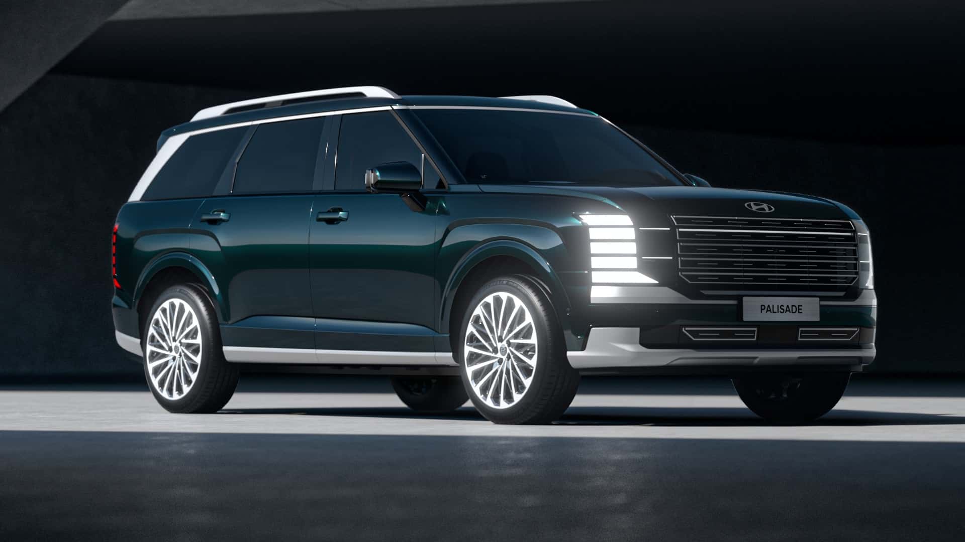 2026 Hyundai Palisade set forfra