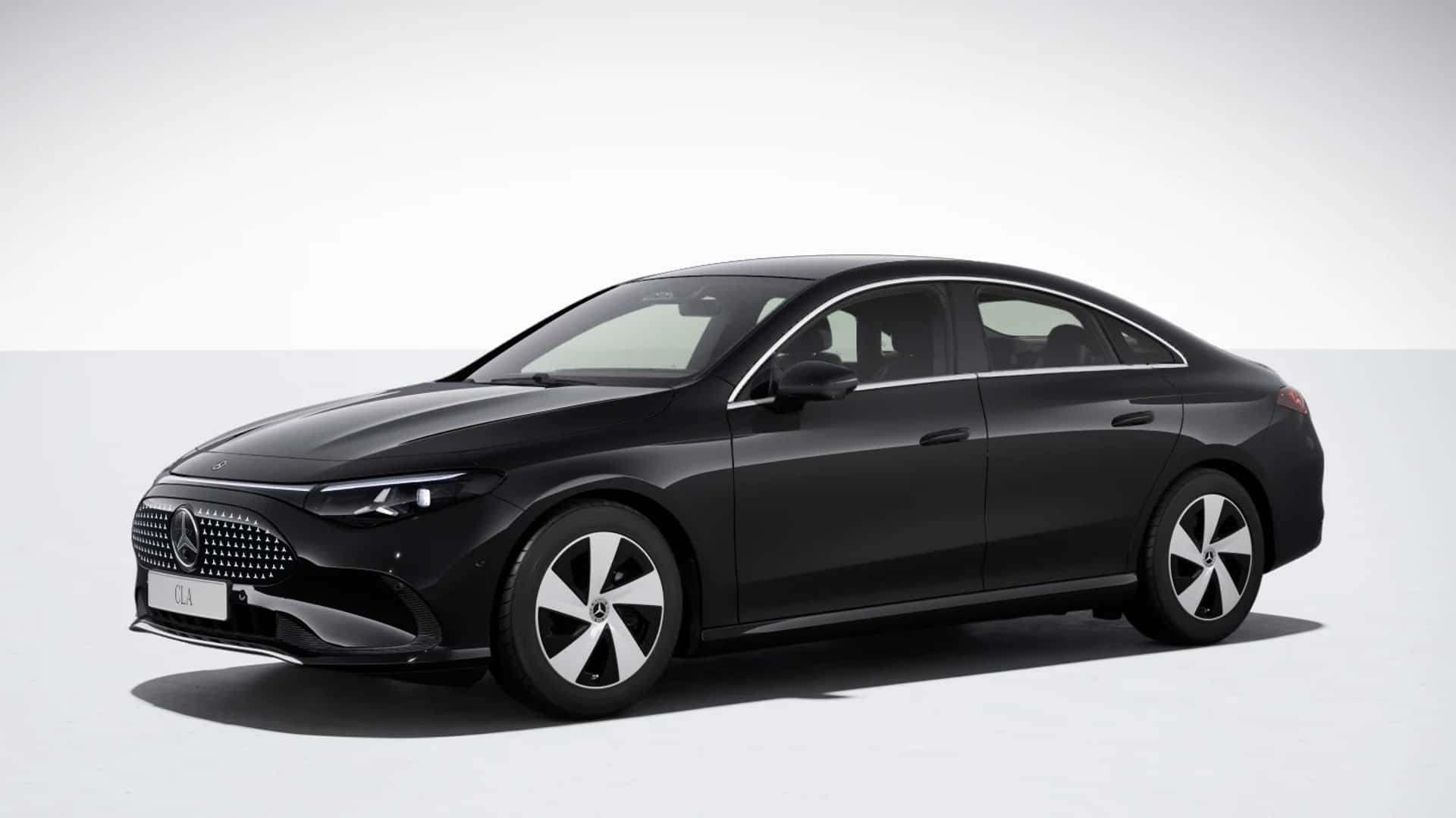 Forlygter af den nye Mercedes-Benz CLA