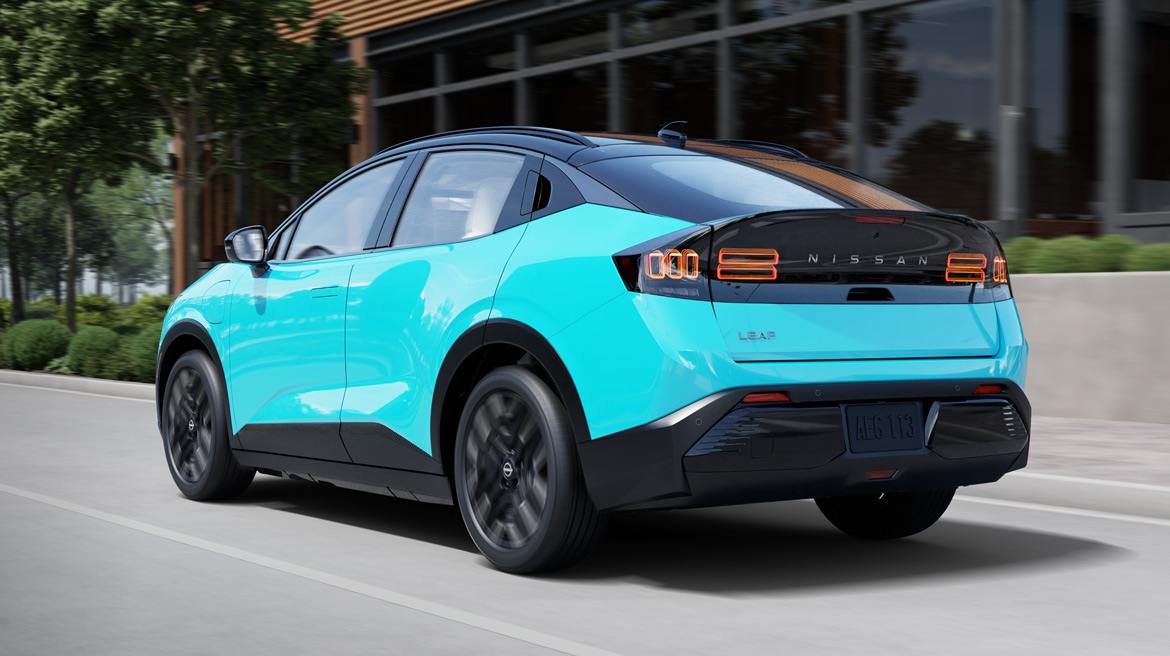 Den nye Nissan Leaf Platinum+ - udvendig