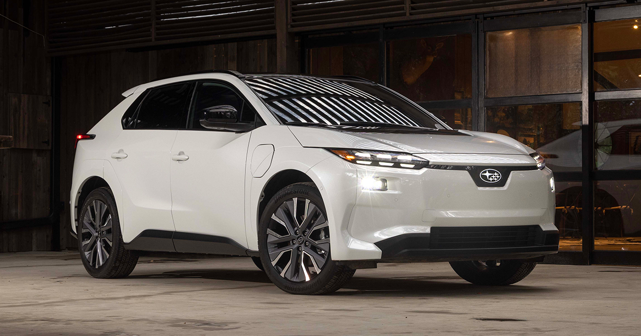 Designet af den redesignede Subaru Solterra 2026