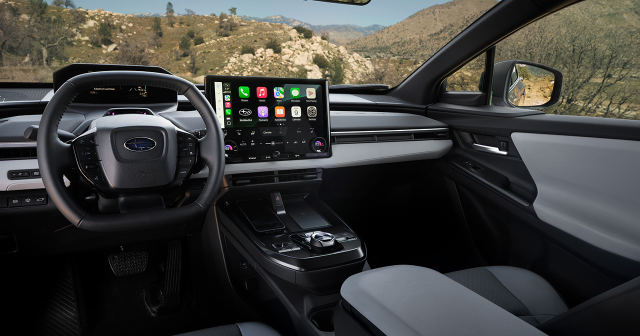 Interiøret i 2026 Subaru Trailseeker.