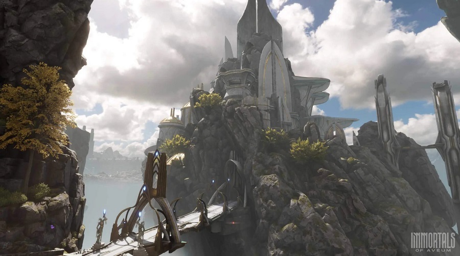 En malerisk landsby og en fæstning af kampmagikere på de nye screenshots af shooteren Immortals of Aveum. Billederne viser fremragende grafik og en unik atmosfære i spillet.-2