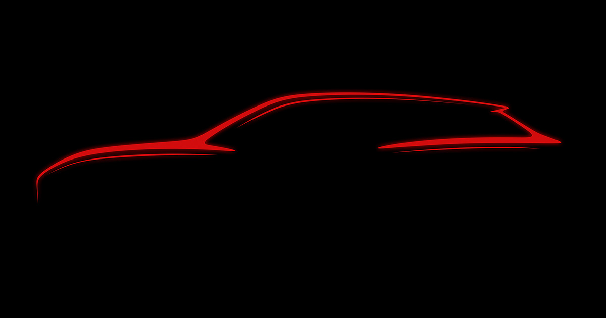 Teaser af den elektriske Mercedes-AMG SUV.