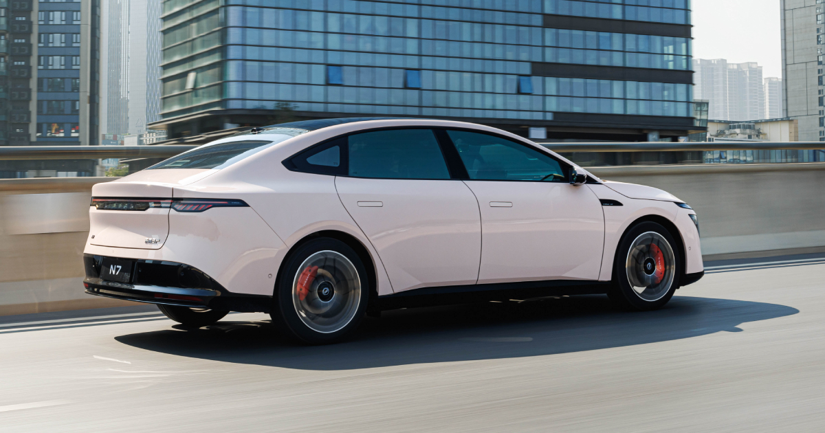 Interiør i elektrisk Nissan N7