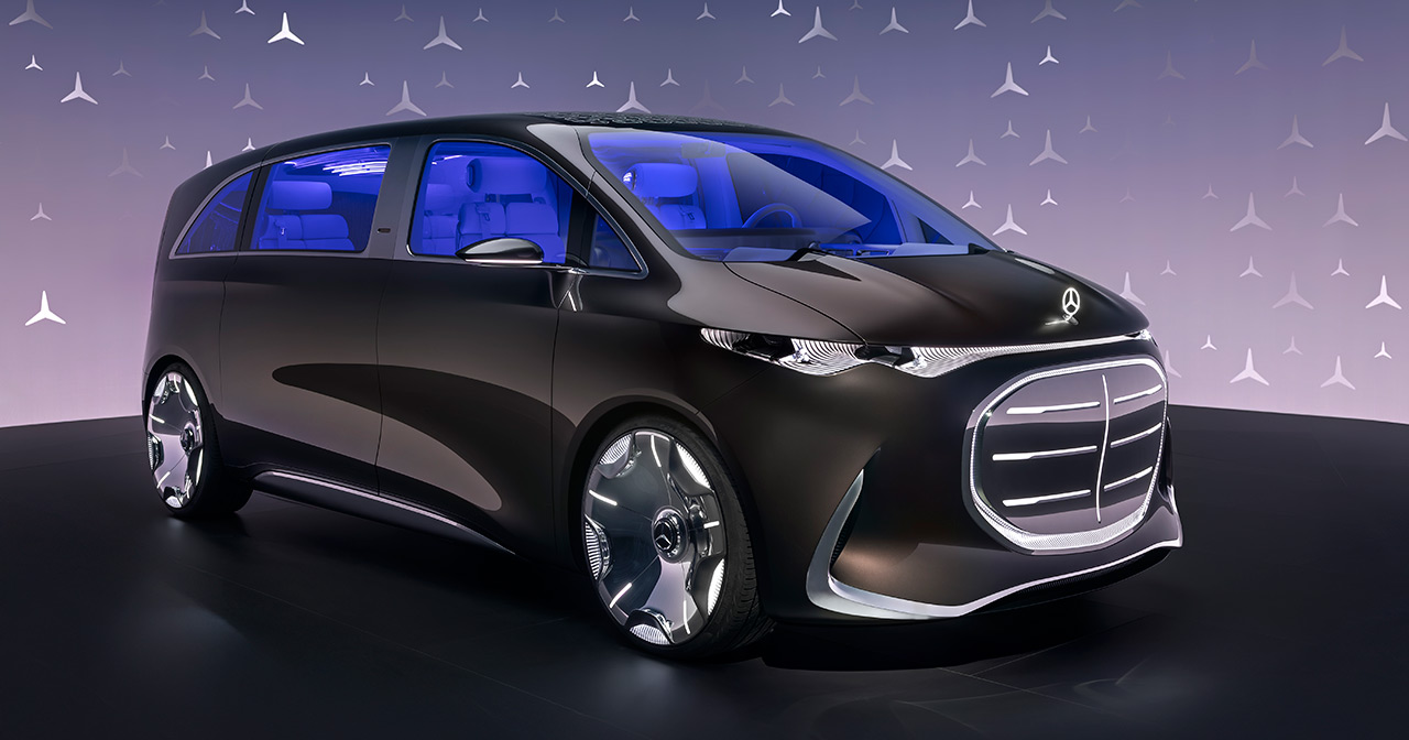 Mercedes Vision V Concept Front View