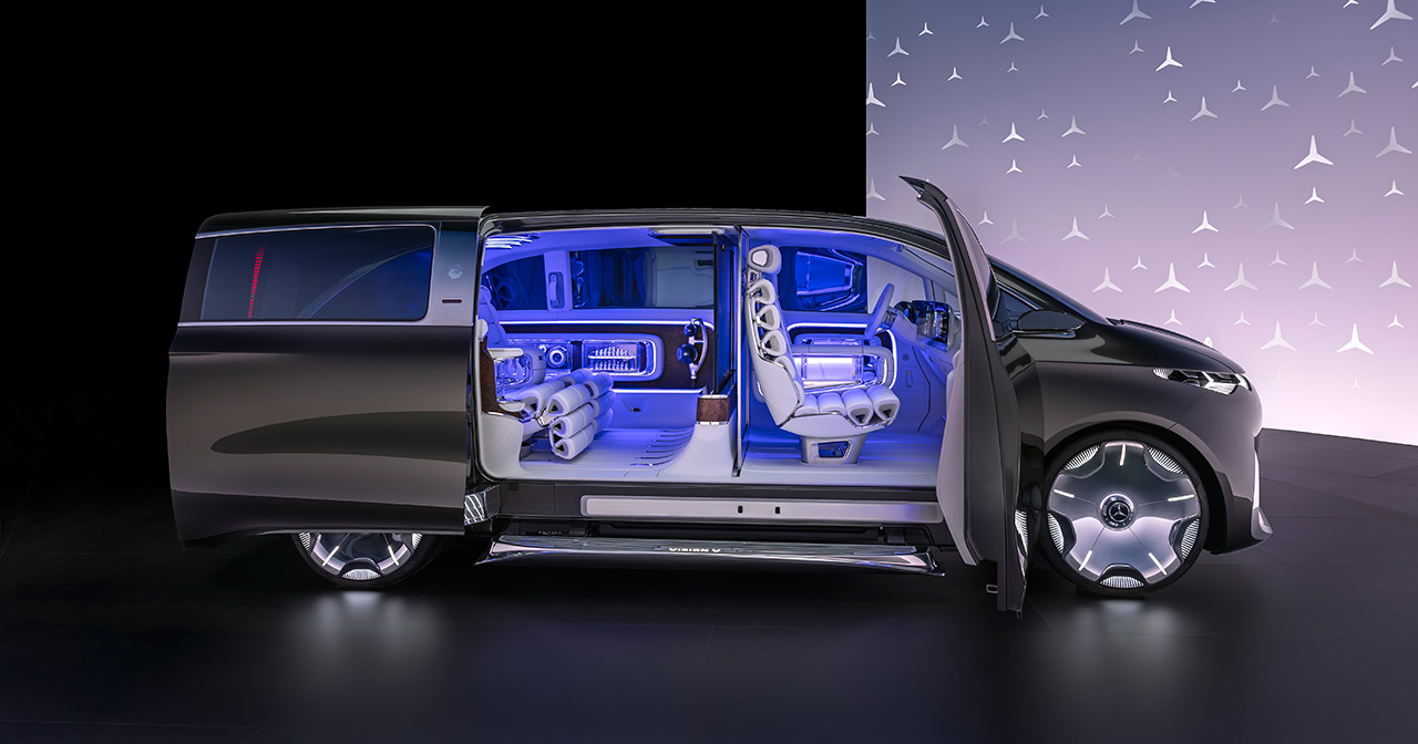 Mercedes Vision V Concept Interior