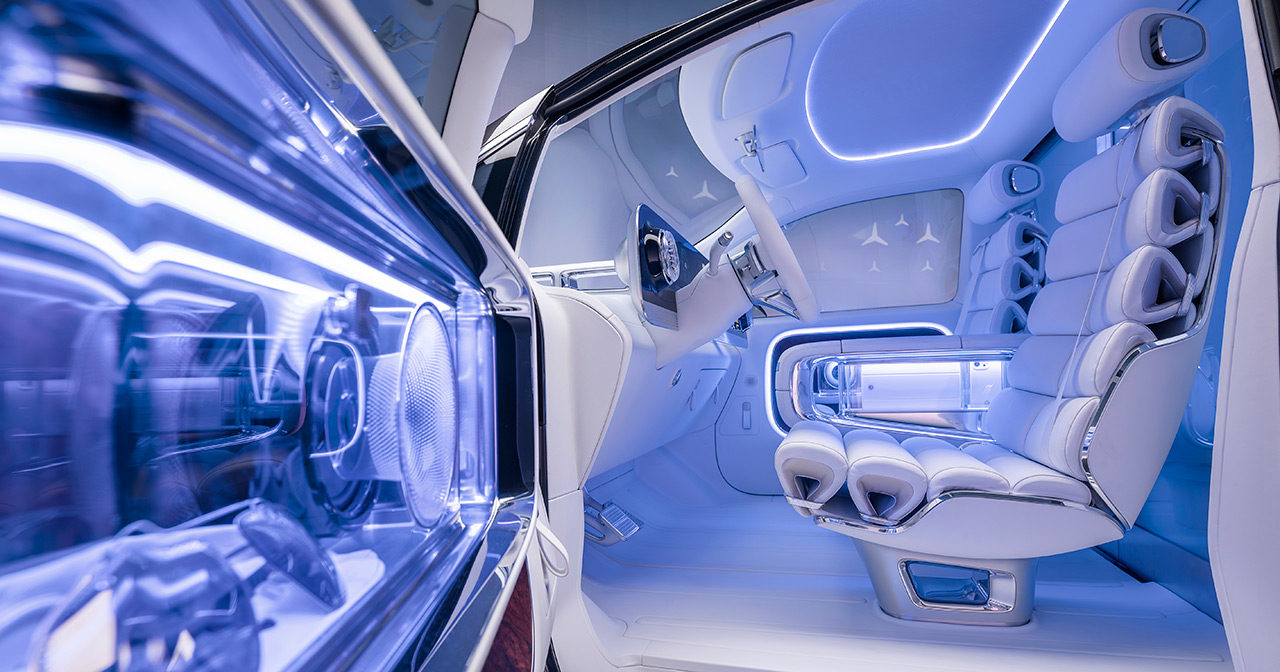 Mercedes Vision V Concept Rear View