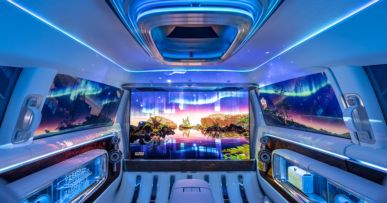 Mercedes Vision V Concept Audio System