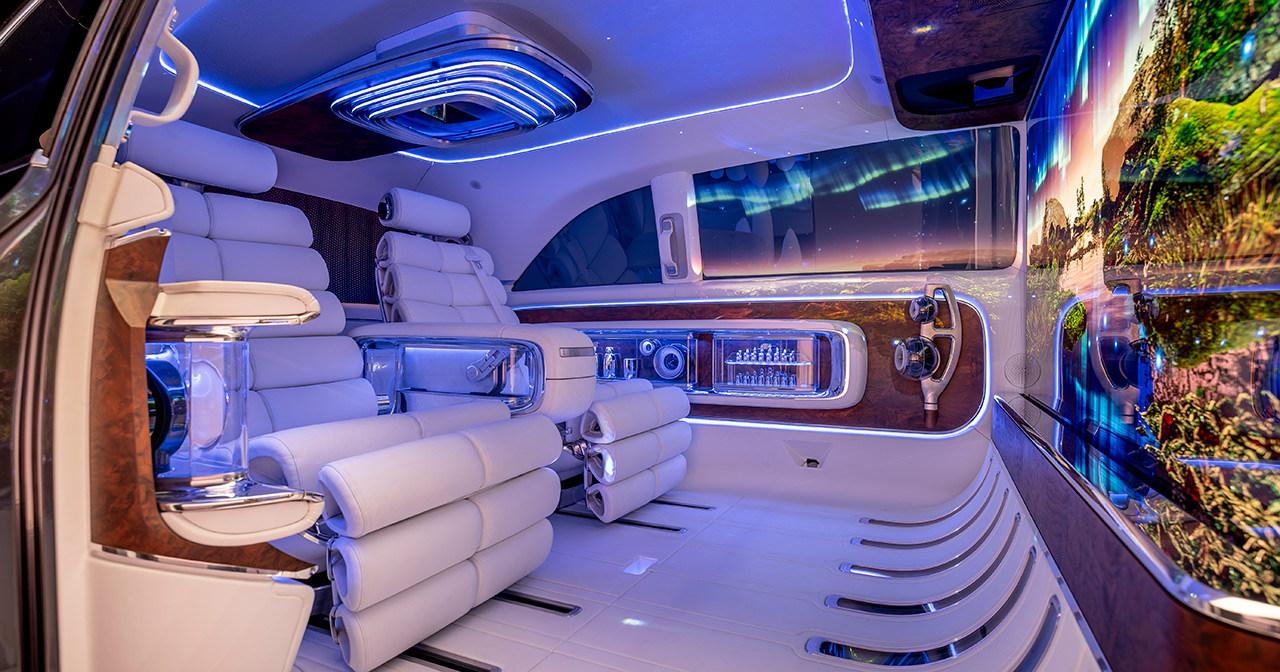 Mercedes Vision V Concept Luxury Features