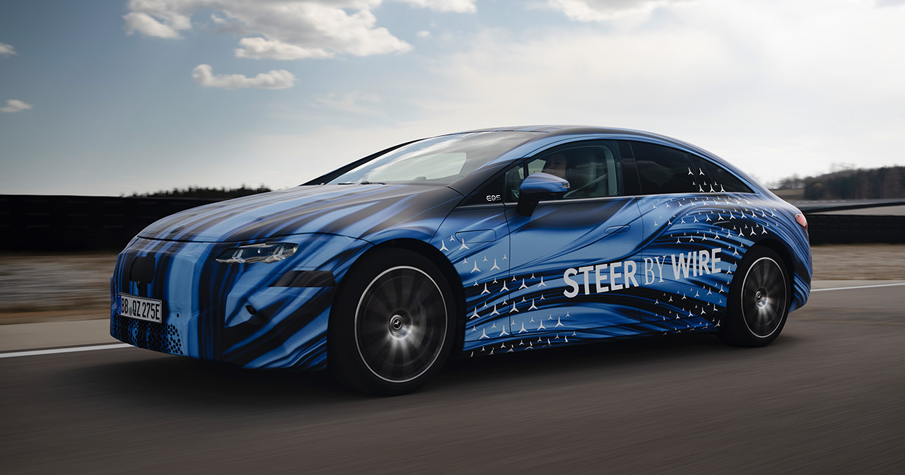 Mercedes-Benz styresystem i aktion