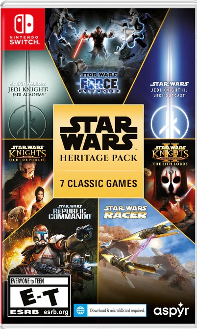 En fantastisk gave til fans: En fysisk udgave af Star Wars Heritage Pack er blevet annonceret til Nintendo Switch. Den vil indeholde syv spil fra den ikoniske serie-2