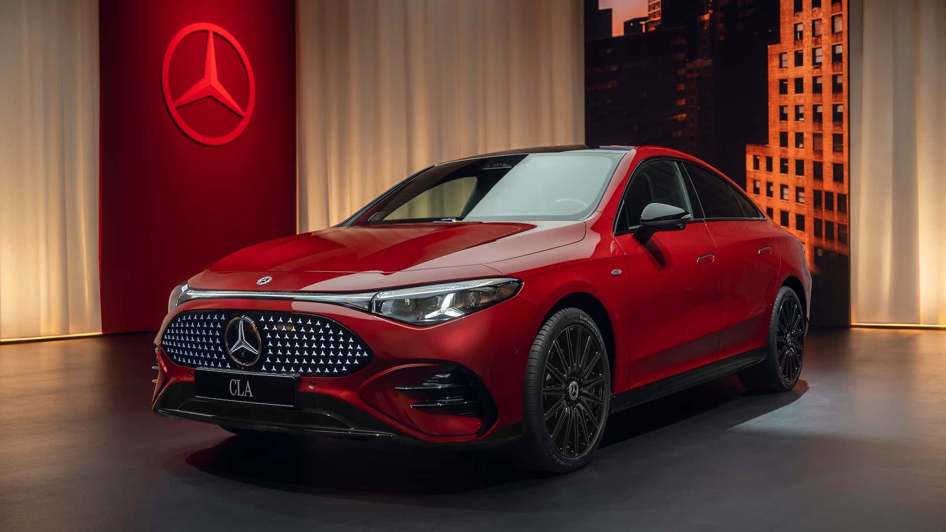 Interiør af den nye Mercedes-Benz CLA