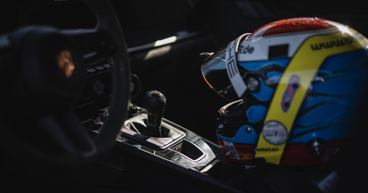 Fronten af Porsche 911 GT3