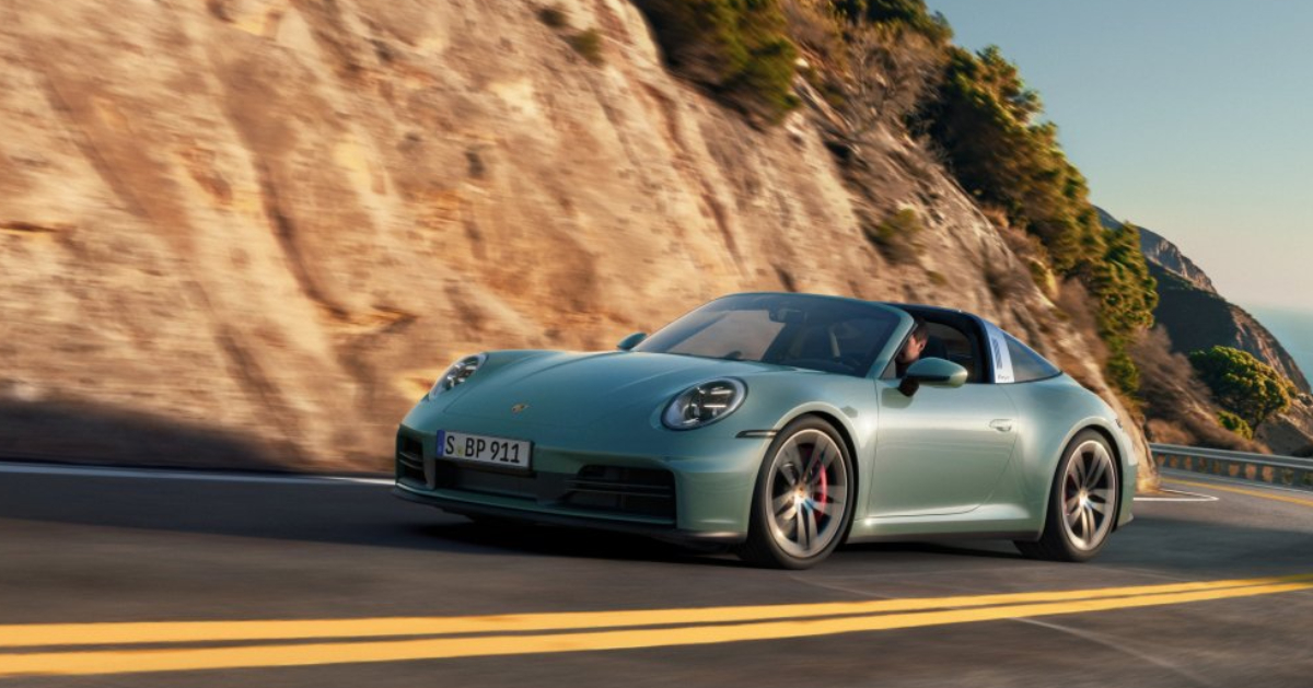 Sportslig kørsel i Porsche 911 Carrera 4S